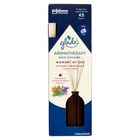 Glade Aromatherapy Diffusore a bastoncini Moment of Zen 80ml
